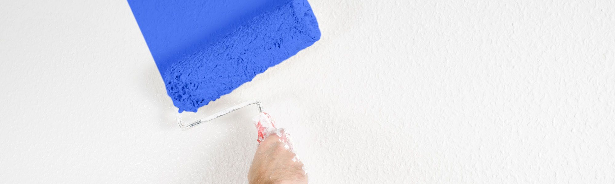blaue Farbe - Maler Droll